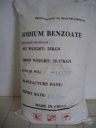 Sodium Benzoate BP, 25Kg