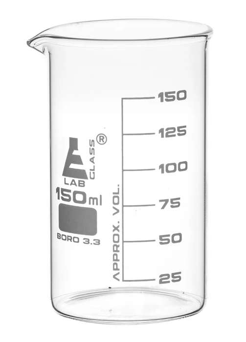 Glass Beakers Tall Form