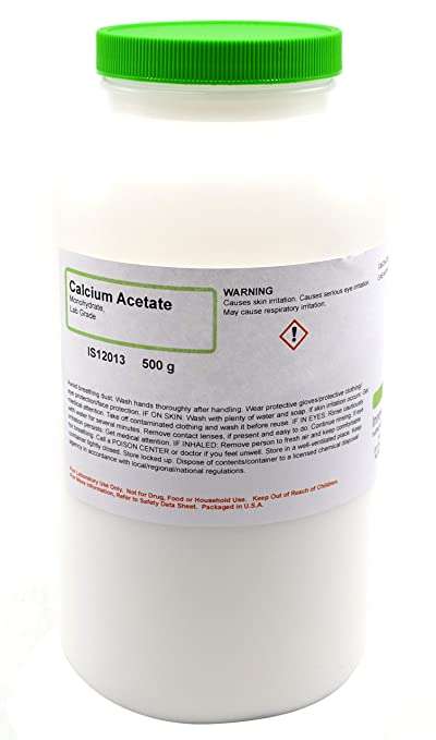 Calcium Acetate AR 500g