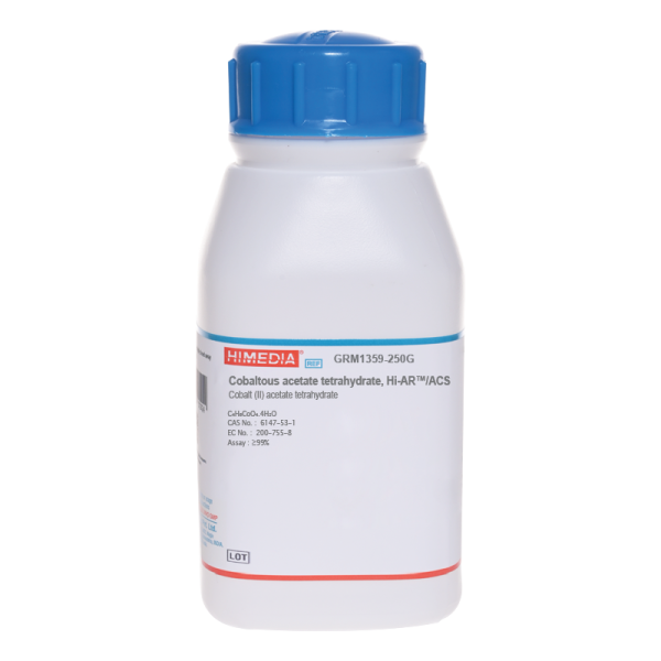 Cobalt Acetate Tetrahydrate AR 500g