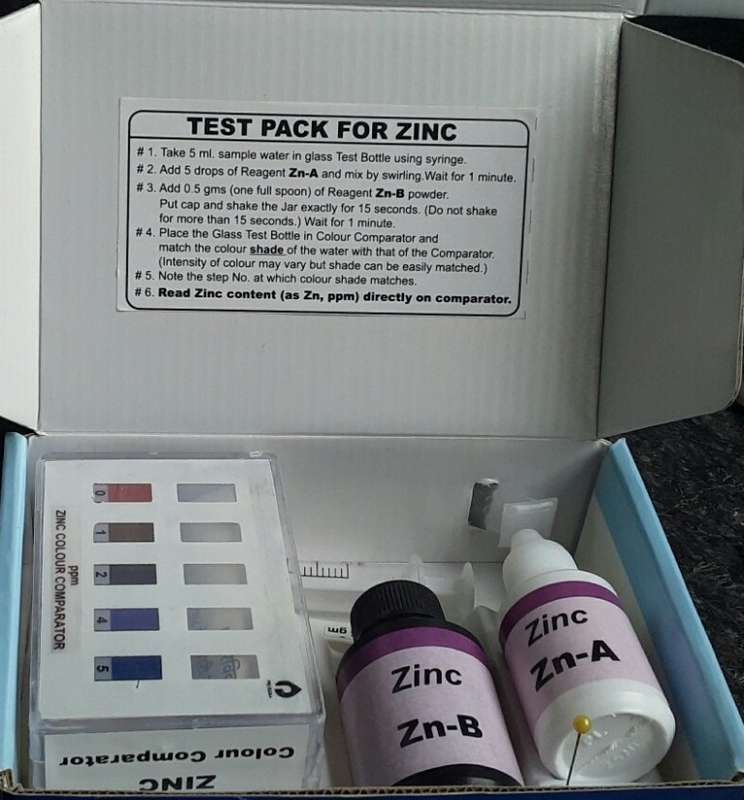 Test Kit Zinc 0-5ppm