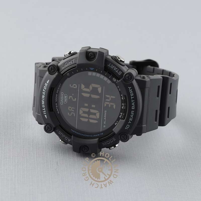 Casio Watch Illuminator World Time Multifunction (ae-1500wh-8bvef) Men's Watch