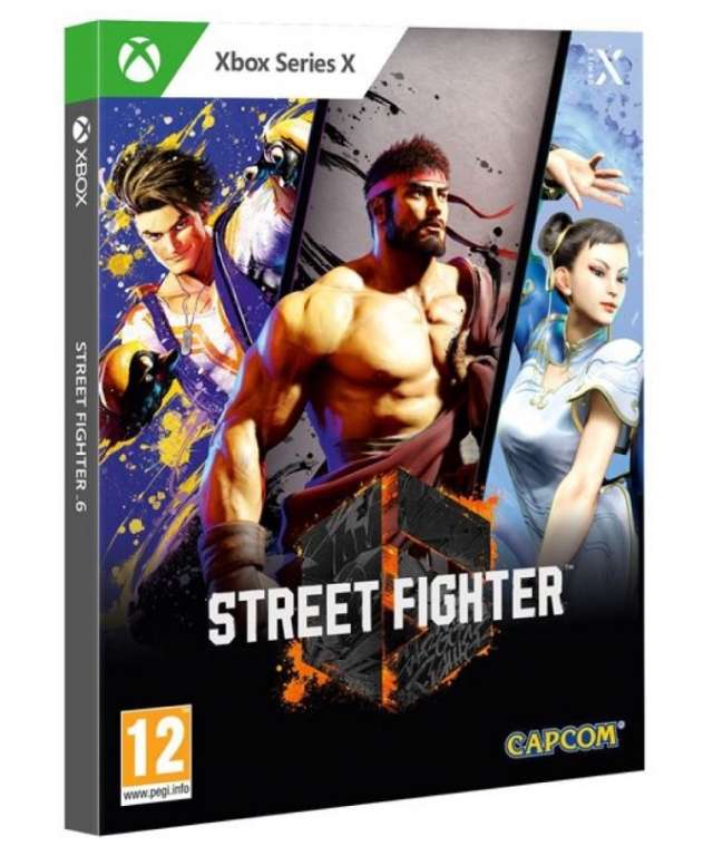 Street Fighter Xbox series X - Steelbook series