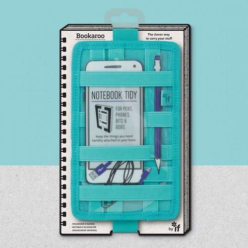 Bookaroo Notebook Tidy - Turquoise