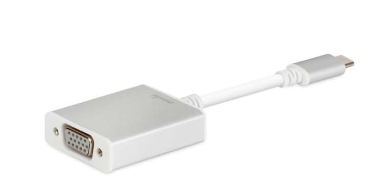 USB-C TO VGA ADAPTOR SILVER