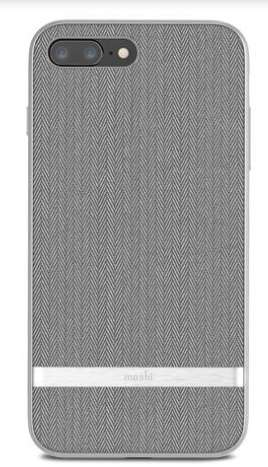 VESTA IPHONE 8 PLUS HERRINGBONE GRAY