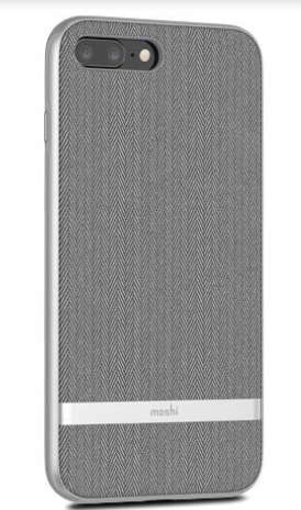 VESTA IPHONE 8 PLUS HERRINGBONE GRAY