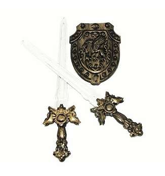 KING SWORD WEAPON SET WITH 2 SWORD