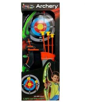 KING SPORT ARCHERY SHOOTING SET W/LIGHT