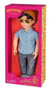 OG CLASSIC BOY DOLL FRANCO 18INCH BROWN HAIR