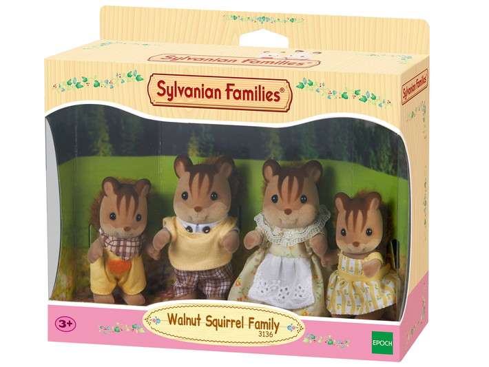 Walnut Squirrel Family