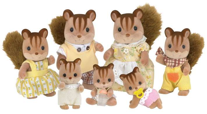 Walnut Squirrel Family