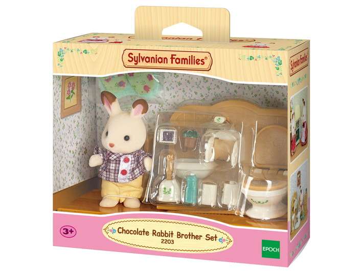 Chocolate Rabbit Brother Set