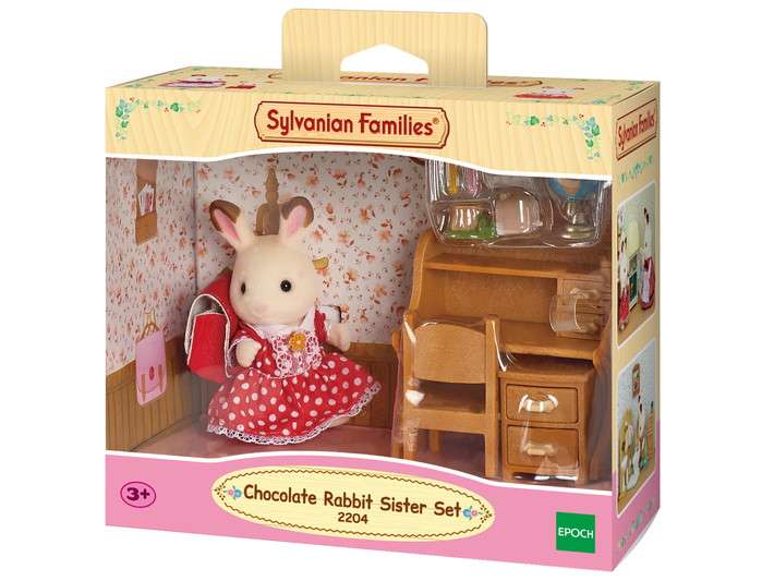 Chocolate Rabbit Sister Set