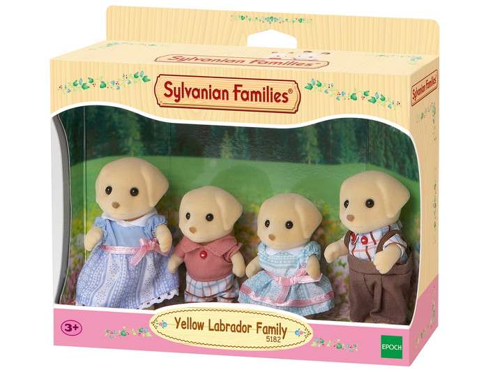 Yellow Labrator Family