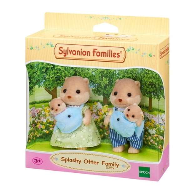 Splashy Otter Family