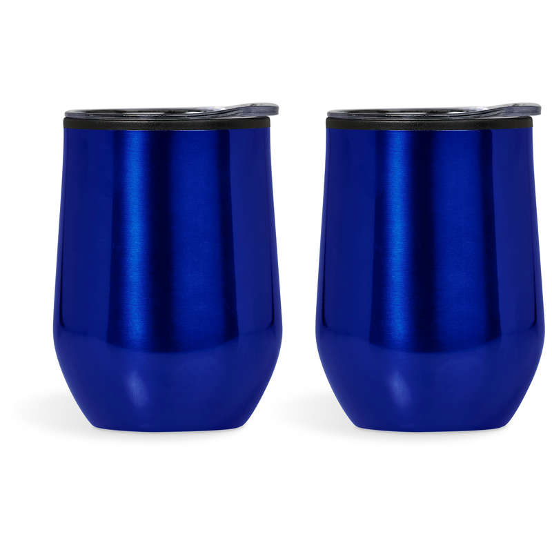 Serendipio Madison Cup Duo Set - 350ml - Blue
