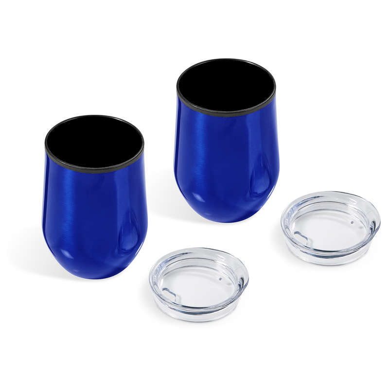 Serendipio Madison Cup Duo Set - 350ml - Blue