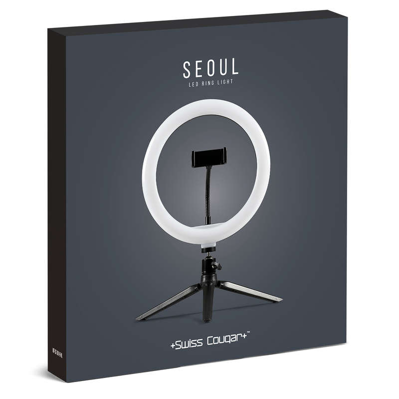 Swiss Cougar Seoul LED Ring Light - Black Only