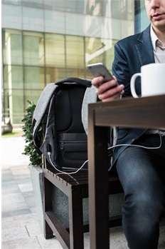 Xd Design Bobby Anti-Theft Backpack - Grey