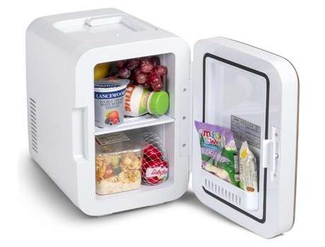 Blaine Desk Fridge - Silver