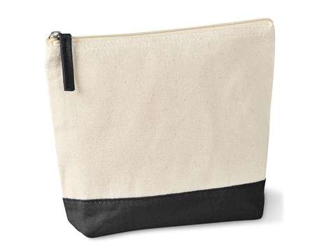 Kooshty Q Cotton Cosmetic Bag - Black