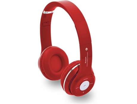 Swiss Cougar Phantom Bluetooth Headphones - Red