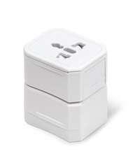Path-Finder World Travel Adaptor - Solid White