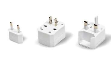 Path-Finder World Travel Adaptor - Solid White