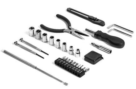 Stac 28-Piece Tool Set - Black