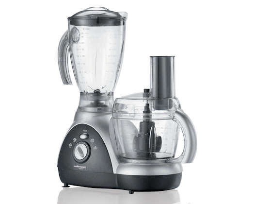 Food Processor 5 Speed Plastic Grey 1.5l 500W "Maestro"