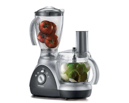 Food Processor 5 Speed Plastic Grey 1.5l 500W "Maestro"