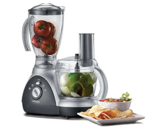 Food Processor 5 Speed Plastic Grey 1.5l 500W "Maestro"