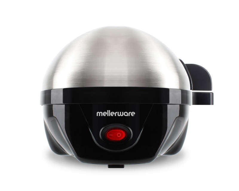 Egg Boiler 7 Egg Capacity Stainless Steel And Black 350W "Egg Master"