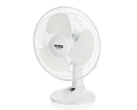 Fan Desktop Plastic White 30cm 40W "Aquillo"