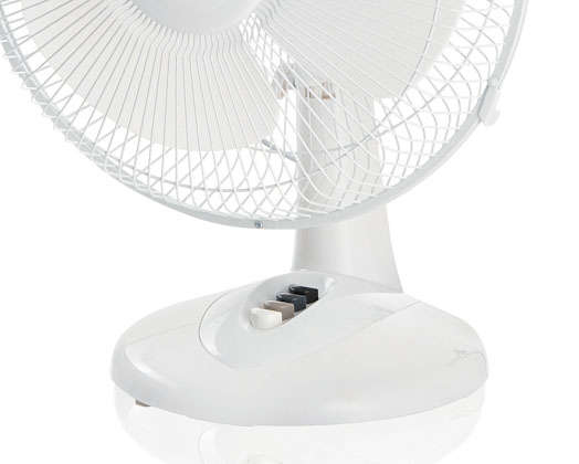 Fan Desktop Plastic White 30cm 40W "Aquillo"