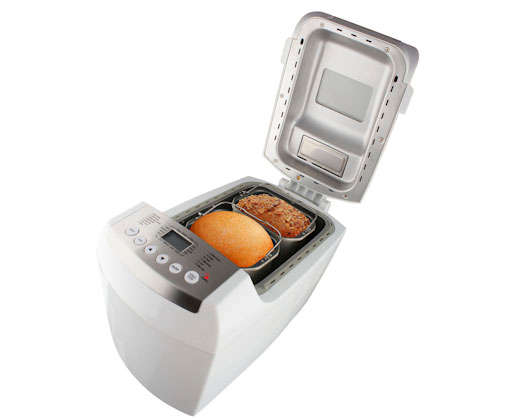 Bread Maker 13 Preset Functions Stainless Steel White 500 - 1250gr 890W "Pa Casola"