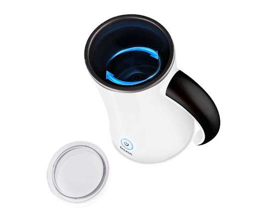 Milk Frother 360 Degree Cordless Non-Stick White 450W "Llet Celestial"
