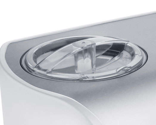 Ice Cream Maker LCD Display Stainless Steel Brushed 1.2l 135W "Casa Gelat"