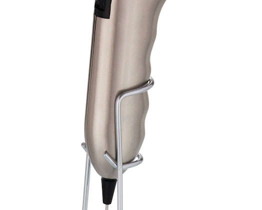 Milk Frother Battery Operated Stainless Steel Brushed 3V "Whipmaster"