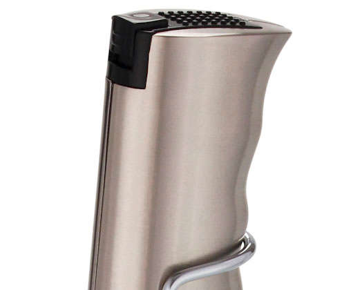Milk Frother Battery Operated Stainless Steel Brushed 3V "Whipmaster"