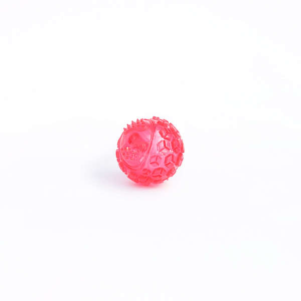 ZippyTuff Squeaker Ball - Pink Small