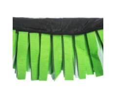 Snuffle Mat White / Green - Fleece length approx 14.5cm