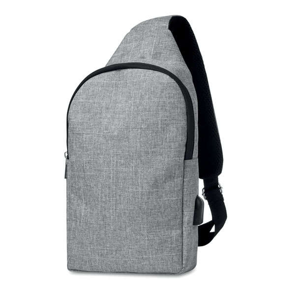 2 Tone Satchel - Grey