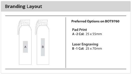 Katana Matte Finish Bottle - Red
