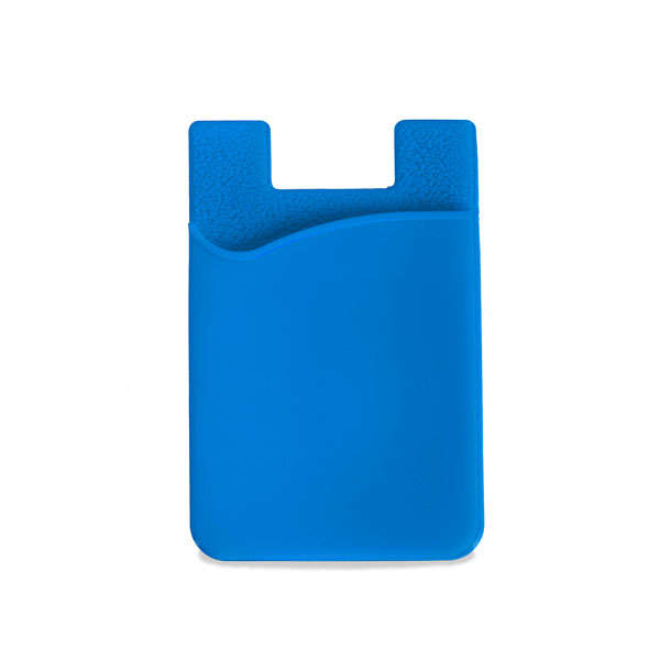 Premium Phone Card Holder - Cyan