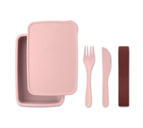 Bamboo Lunch Box - Pink