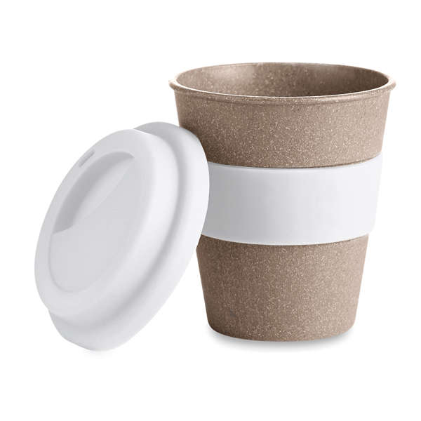 Astoria Bamboo Tumbler - White