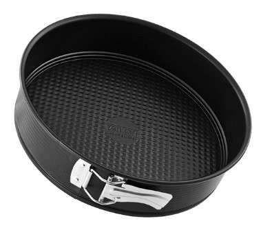 Zenker Black Metallic Springform Flat Base 26cm