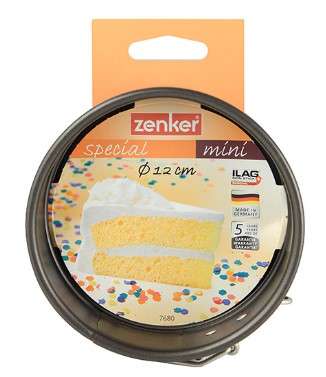 Zenker Special Mini Springform with Flat Base 12cm